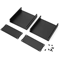 Nikou Caja de Instrumentos- Placa de Circuito Impreso de Aluminio Negro Mate Caja de Instrumentos Caja del Proyecto…